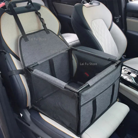 Waterproof Pet Car Seat Hammock – Carrier Basket for Small & Medium Dogs