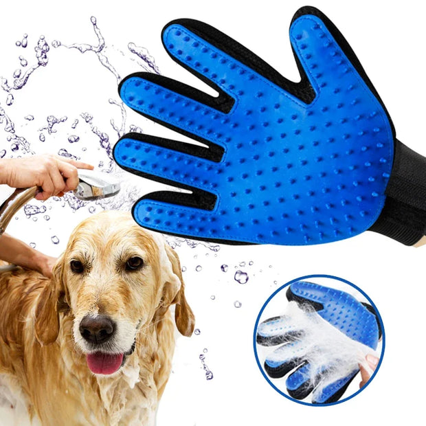 PawGlow Deshedding Glove – Comb, Clean & Massage