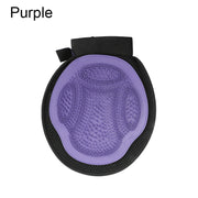 Pet Bath & Massage Glove – Deshedding Brush for Dogs & Cats