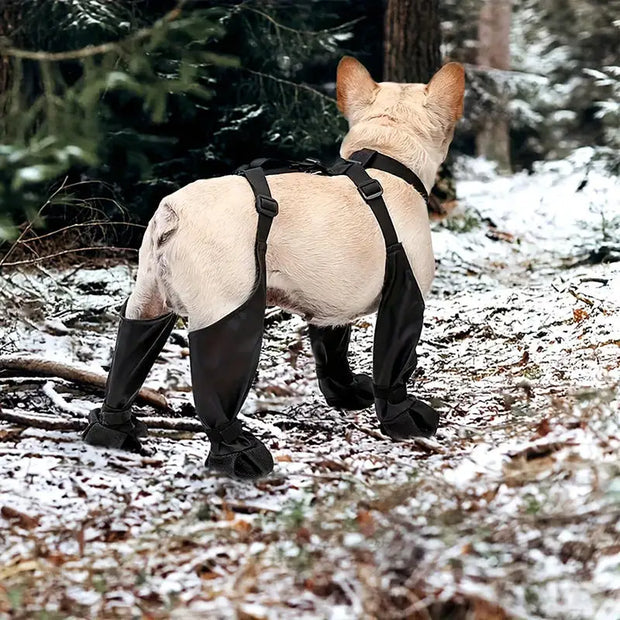 Waterproof Anti-Slip Dog Boots – Rugged Sole Paw Protectors