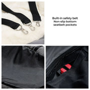 Foldable Dog Car Seat Carrier – Travel Hammock for Pets