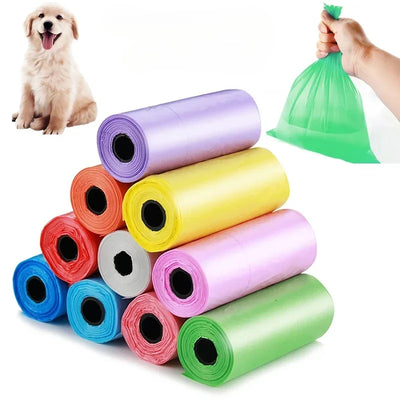 5-Pack Eco-Friendly Dog Poop Bags – Leak-Proof & Durable