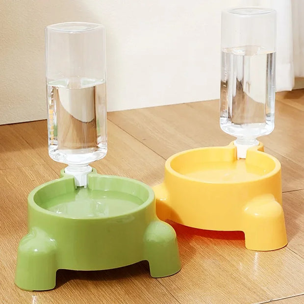 Auto Water & Feeder Bowl – Hydration Station for Dogs & Cats
