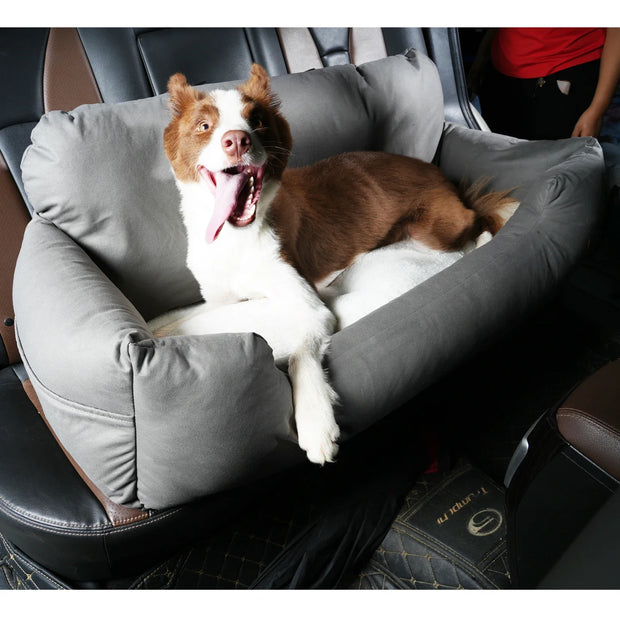Foldable Dog Car Seat Carrier – Travel Hammock for Pets