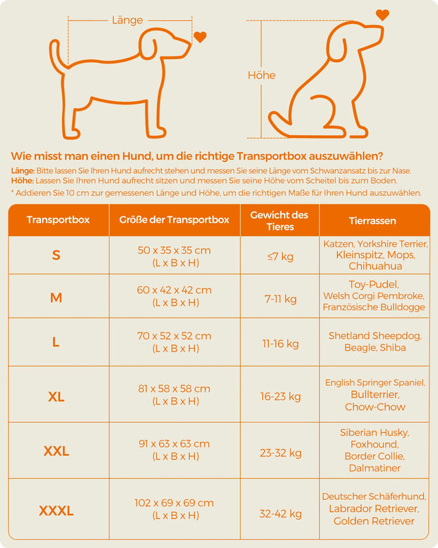 Foldable Dog Travel Crate – Compact & Portable