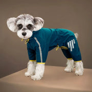 Waterproof Dog Raincoat – PU Hooded Jacket for Small & Medium Pets