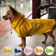 Reflective Dog Raincoat – Waterproof & Breathable, Sizes S–5XL