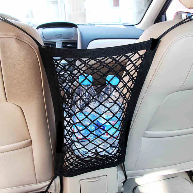 Automatic Mesh Pet Car Barrier – Safety Guard with Storage Bag