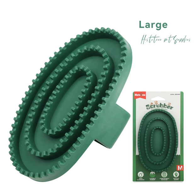 Pet Grooming Glove – Deshedding & Bath Brush for Dogs & Cats