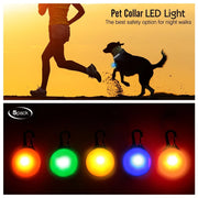 USB Glowing LED Pet Collar – Detachable Light for Night Safety