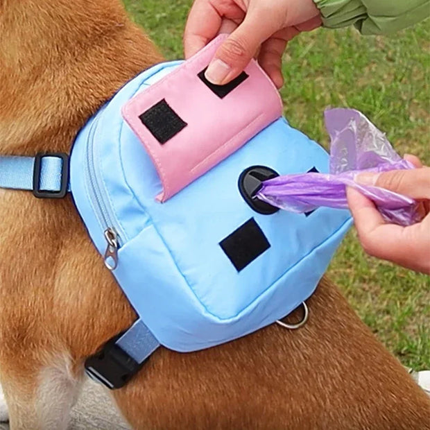 Pet Travel Backpack & Treat Pouch – Portable Training Waist Bag