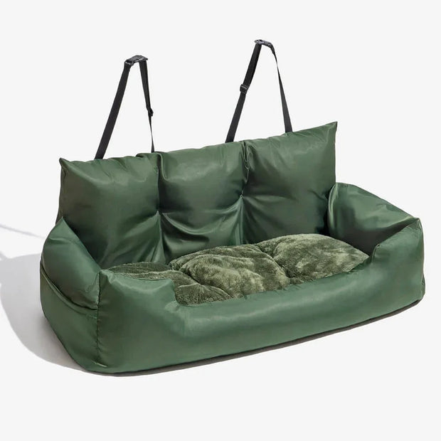 Foldable Dog Car Seat Carrier – Travel Hammock for Pets