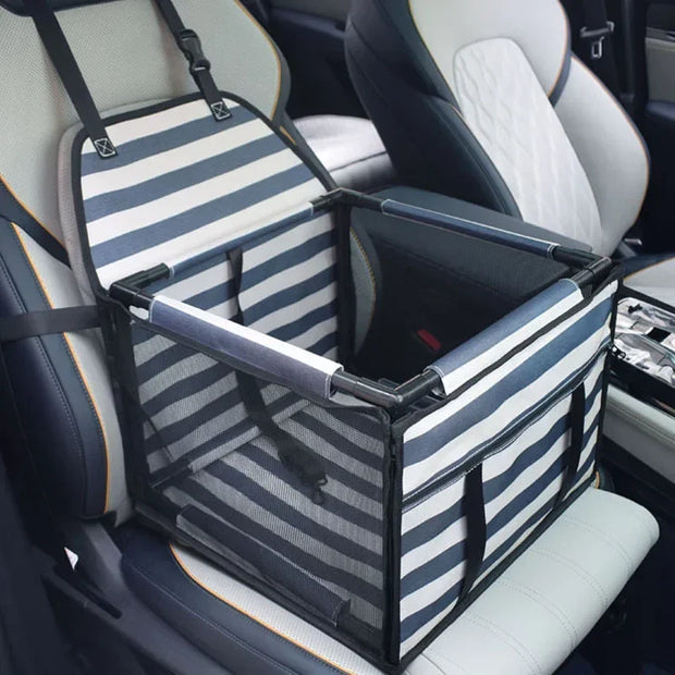 Waterproof Pet Car Seat Hammock – Carrier Basket for Small & Medium Dogs
